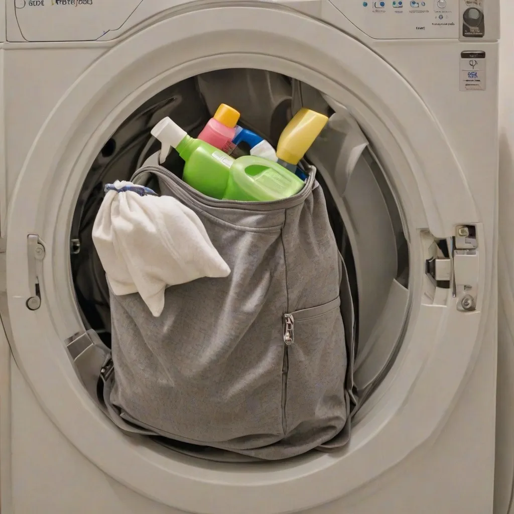 Jak prać plecak w pralce?