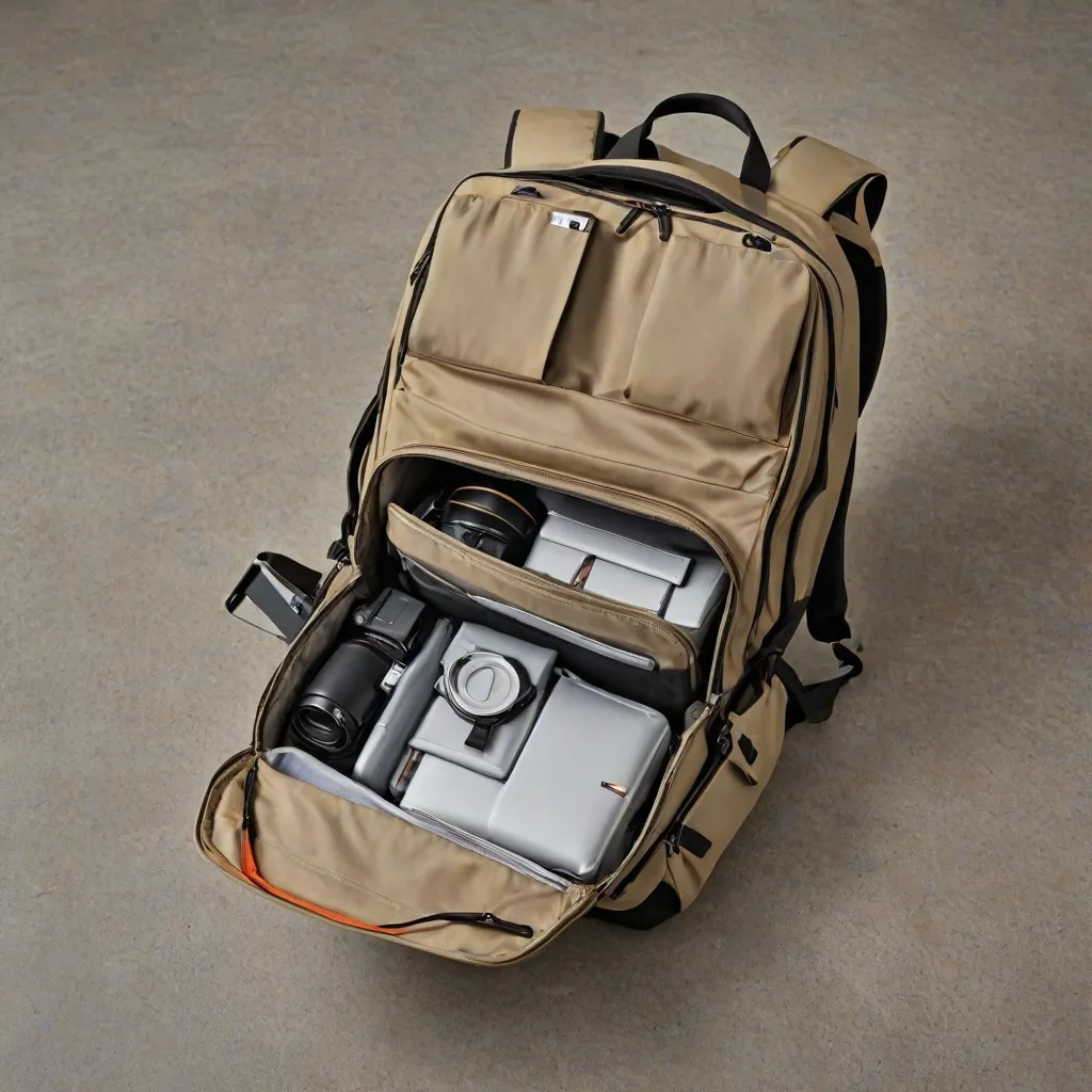 Plecak otwierany jak walizka